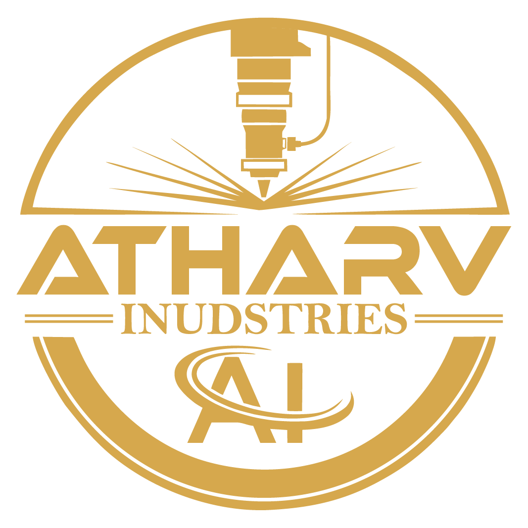Atharv Industries Logo – Laser Cutting, Bending & Heavy Fabrication