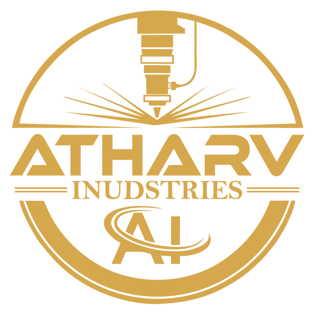 Atharv Industries Logo – Laser Cutting, Bending & Heavy Fabrication